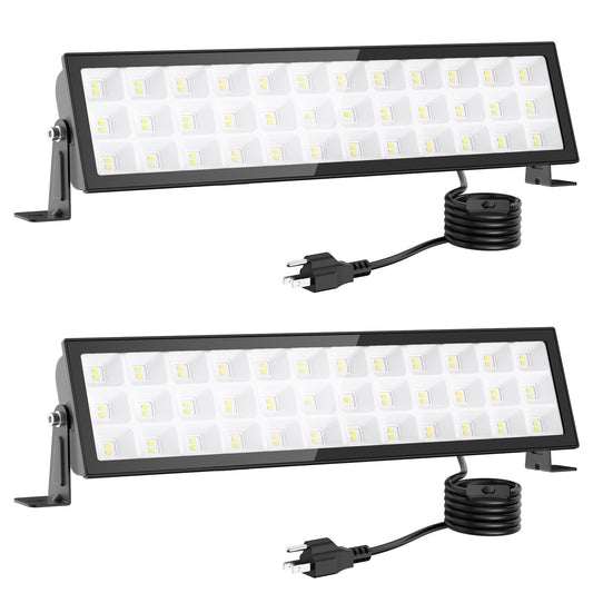 Meloght 100w LED Shop Light 2 Pack